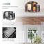 Modern Chandelier Semi-Flush Mount Ceiling Light-67202427