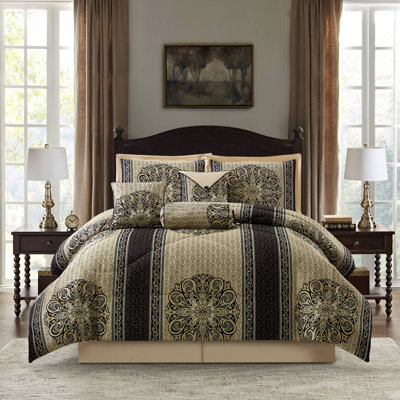 Myhand Microfiber 7 Piece Comforter Set