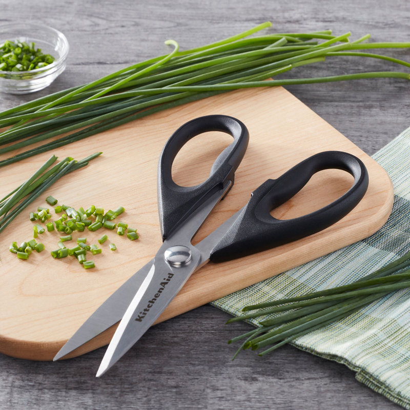 KitchenAid® KitchenAid All Purpose 8.75" Kitchen Shears with Soft Grip Handles and Protective Sheath
