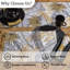 Ensemble de 4 serviettes de table Dansby