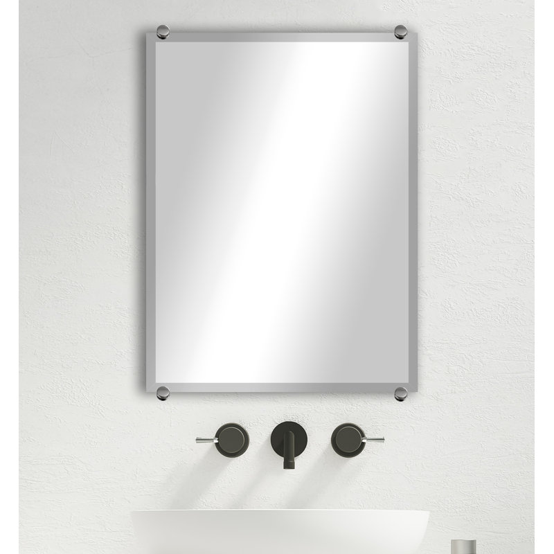 Mansell Flat Mirror, 26" H x 31" W