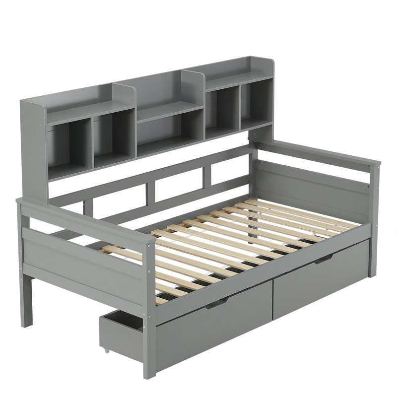 Single (3') Bed Frame, Grey