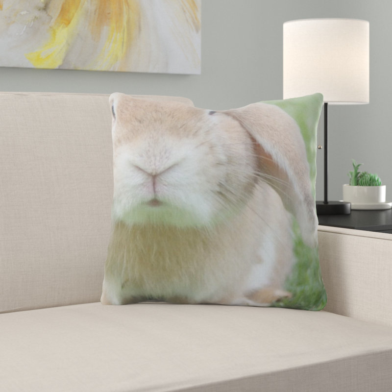 Coussin en lapin