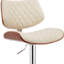Chaise de bar pivotante en similicuir et fer 45 po-1946230969-1968642467