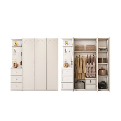 Simple Fashion Light Luxury Wardrobe