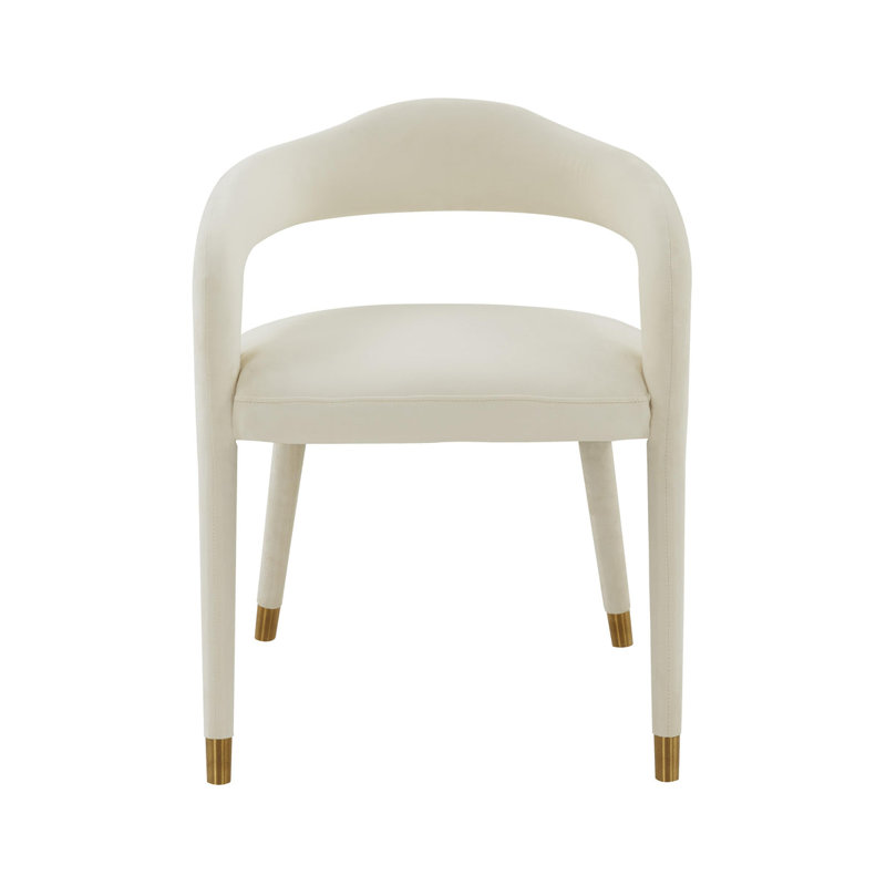 Chaise de salle à manger Cynthia, Crème, crème