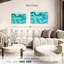 Avery turquoise abstrait-108693743