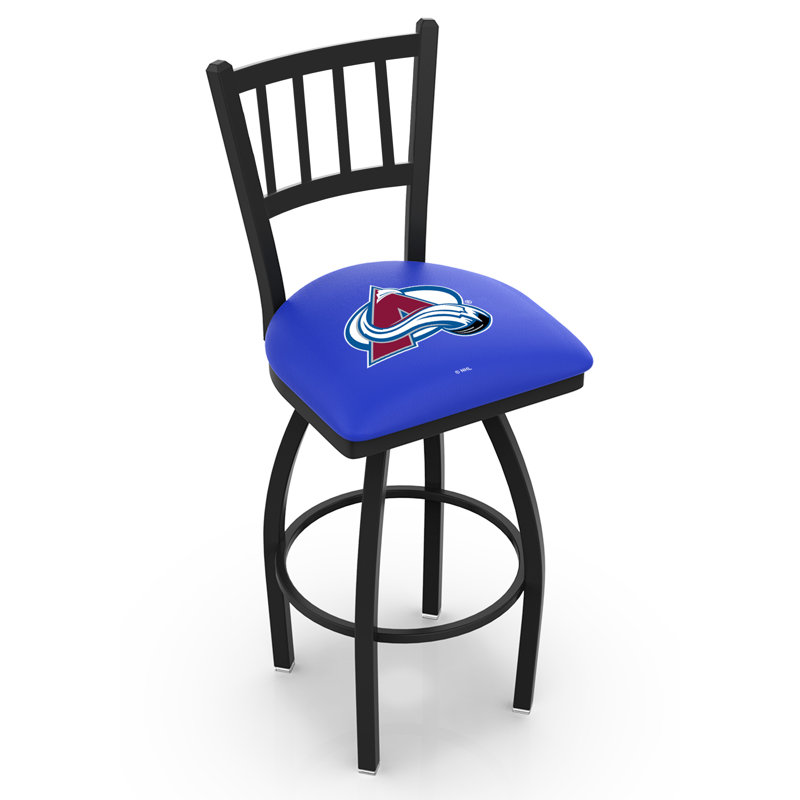 Tabouret de comptoir pivotant de 25 po NCAA, Avalanche du Colorado, 25 po de hauteur