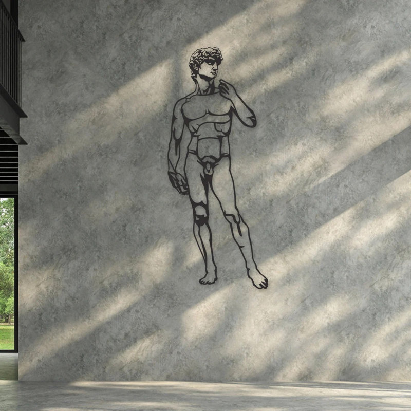 Handmade Traditional People Wall Decor on Metal