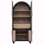 Grand garde-manger arqué 71 "avec tablettes de porte 71"-463341480