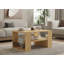 Table basse Sleek Modern, couleur saphir, 31,5 po x 15,7 po x 19,7 po | 100% panneau de particules enduit de mélamine, épaisseur: 0,7 pouce | Parfait pour les salons et les salons, conception élégante et durable-904788981