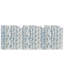 Blue Damask Wrapped: Color By The Foot