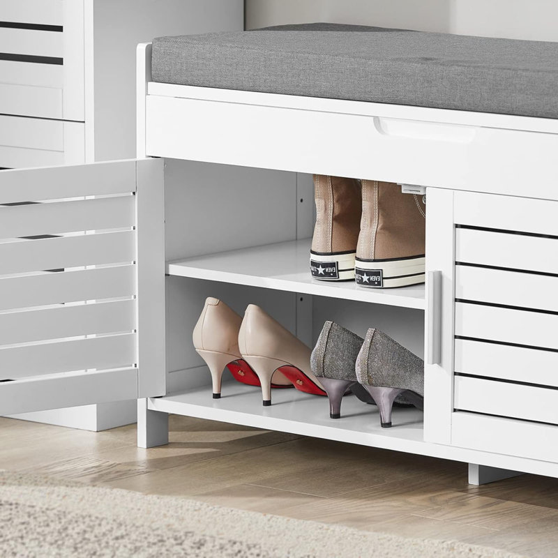 8 Pair Shoe Storage Bench