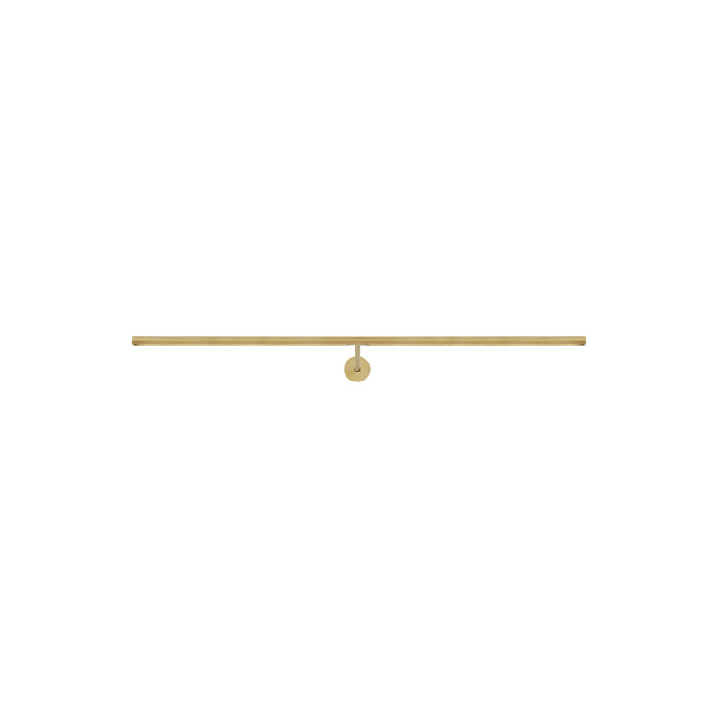 Plural Dimmable LED Wall Mounted Picture Light, Natural Brass