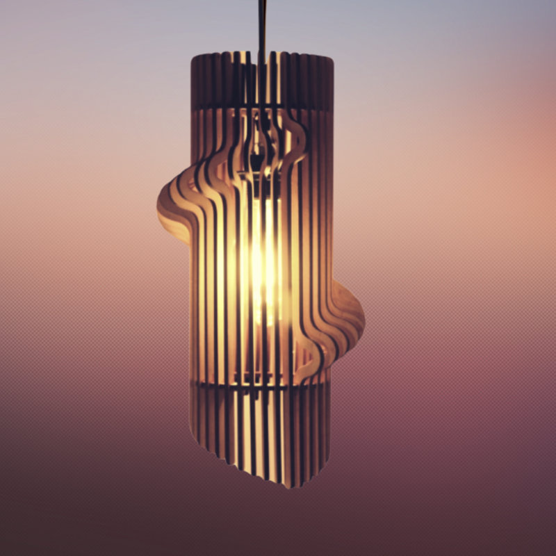 40 cm H Novelty Pendant Shade ( Screw On )