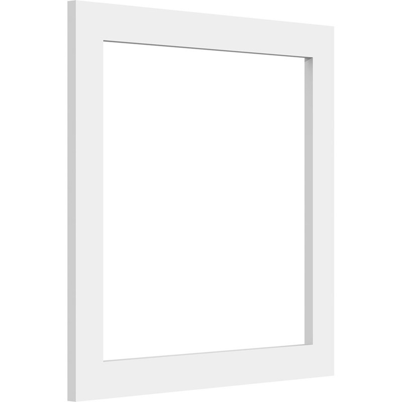 Prescott 3D Wall Paneling in White, 16"H x 16"W x 0.38"D