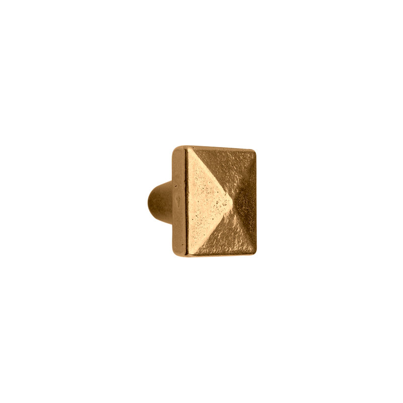 Bronze Square Knob, Silicon Bronze Medium