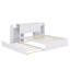 Lit plateforme avec tablettes gigognes et lit gigogne