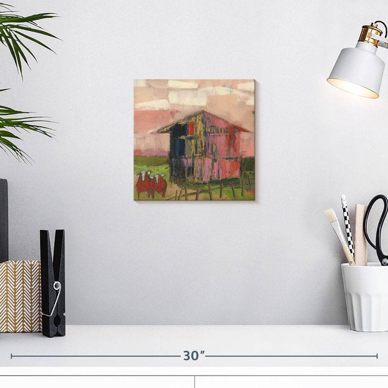 Lilie Buckingham Barn, 10" H x 10" W