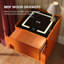 Table de chevet avec coffre-fort et lumières DEL Kendrianna-901951440