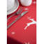 Excelsa table cloth made in italy Nordic Christmas woven cotton 140x240 cm red-119036266