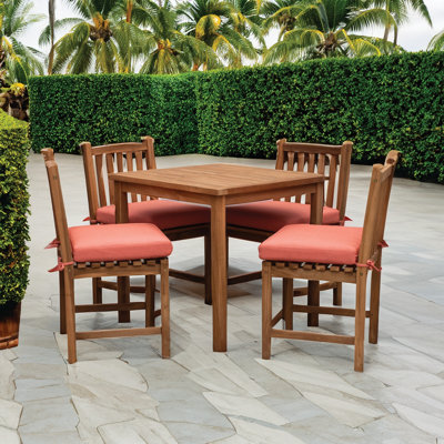 Coussin de chaise d'extérieur Tommy Bahama, Sunbrella résistant à la décoloration et à l'eau pour chaises de patio et ensembles de solarium, l 20 po x P 19 po, épaisseur de 2,5 po, réversible, manguier de bambou