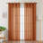 Vollmar Linen Blended Grommet Semi-Sheer Curtain Pair-19359321-19359316