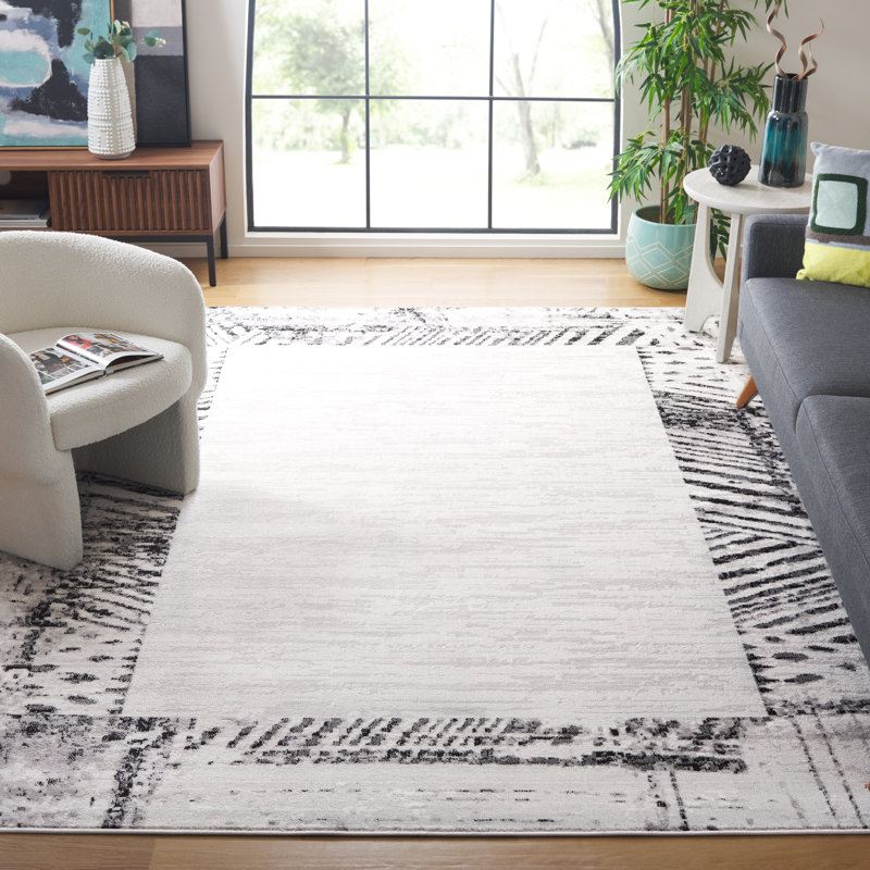 Fatiha Skyler Performance Abstract Rug, Rectangle 8' x 10'