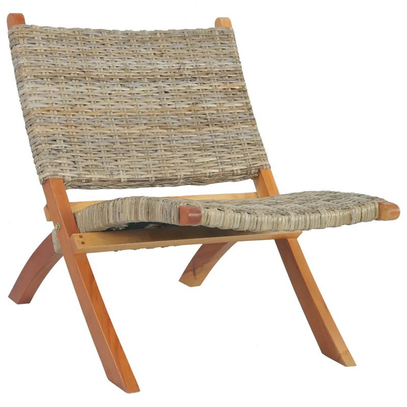 Salmon Relaxing Chair, Brown, Beige