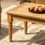 Table basse en acacia, table basse moderne, table basse en bois, table basse rectangulaire