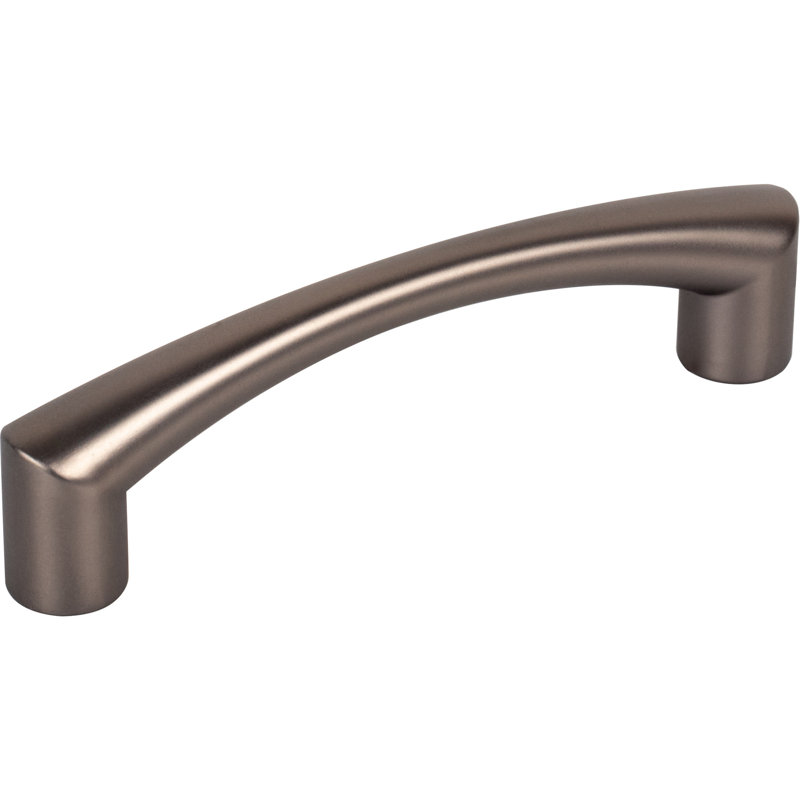 Hidra 3 3/4" Center to Center Arch Pull, Ash Gray