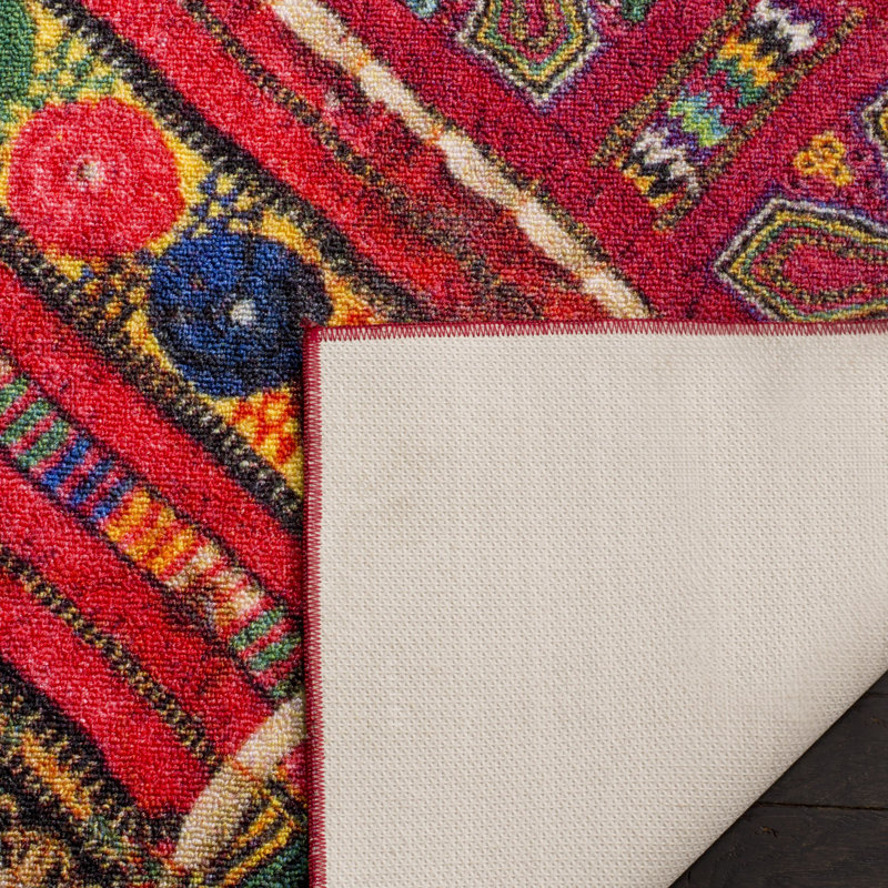 Performance Geometric Rug, Rectangle 3' x 5'