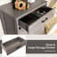 Commode 5 tiroirs Bashlor