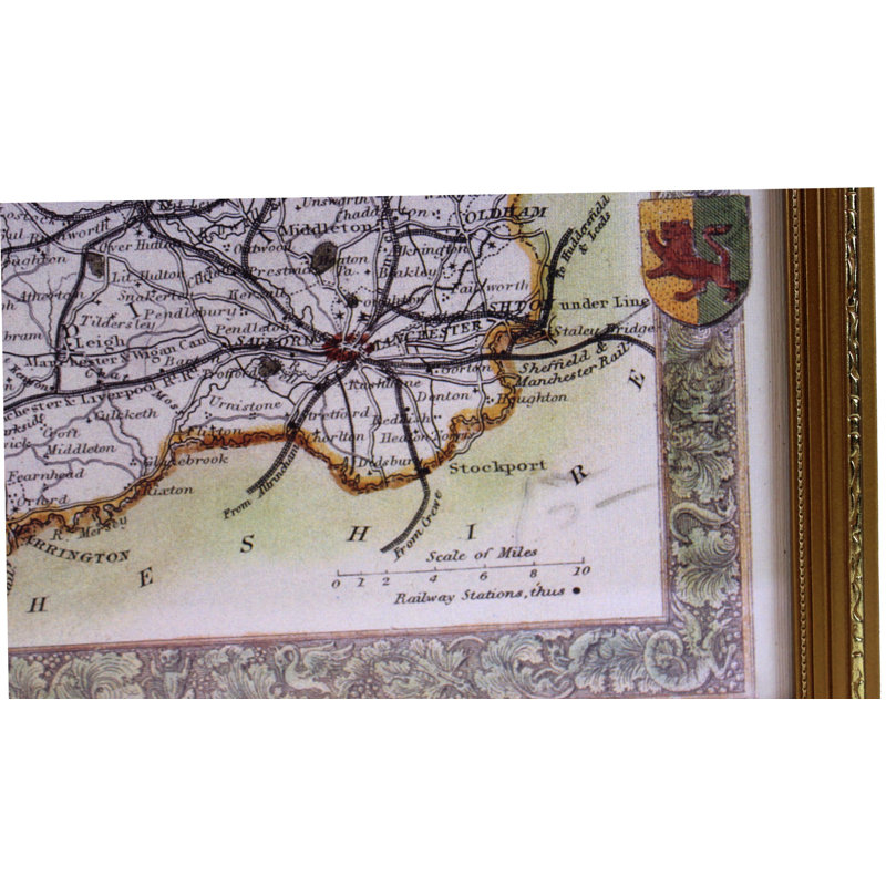 Lancashire Map