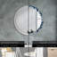 Huldar Glass Flat Wall Mirror