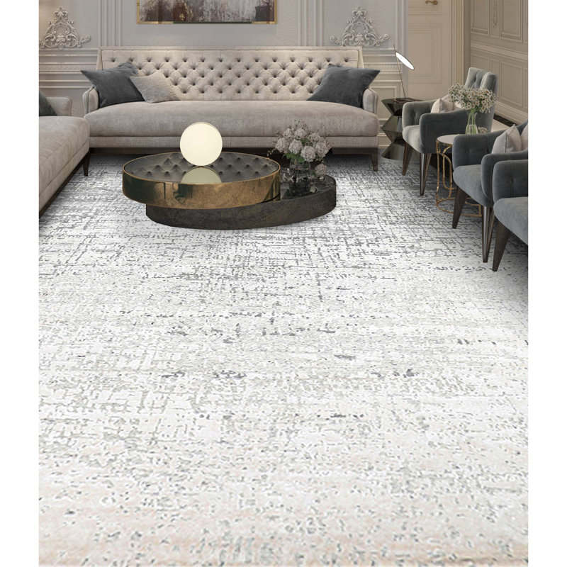 Abstract Area Rug, Rectangle 10' x 14'