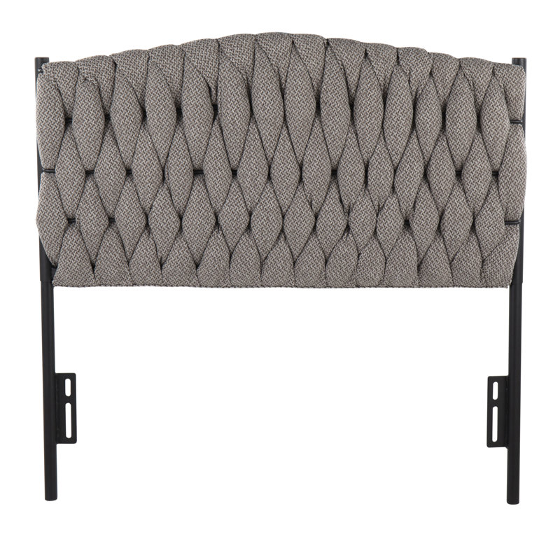 Russek Upholstered Headboard, Gray