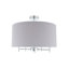 Broseley Fabric Semi Flush Mount-1292771742-1292771741
