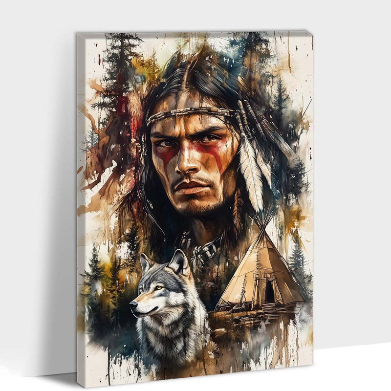1 Piece Wrapped Canvas Wall Art