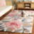 Jardin Hand Tufted Wool; Cotton Floral Indoor Rug-117794536