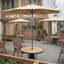Parasol de marché 120 po, octogonal, beige-1047038473-1041698629