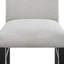Chaise d'appoint rembourrée (ensemble de 2)