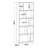 Geometric Bookcase-1158563980
