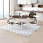 Ensemble de table ronde avec 1 table et 4 chaises