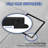 6 In. X 6 In. Stainless Steel Square Shower Drain With Tile-In Pattern Surface-122260902