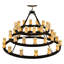 Rustic Lodge 42 - Light Chandelier