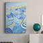 Plage bleu ciel sur toile-88256810