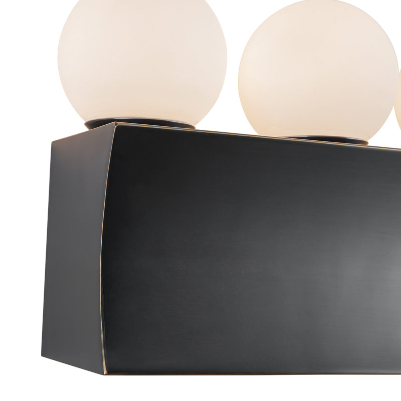 Sinclair 12-in Black dimmable LED Bathroom Vanity Light, 12-in, Oil Rubbed Bronze