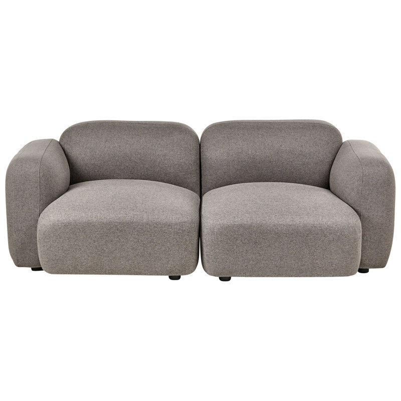 3 Seater Sofa, Grey Fabric