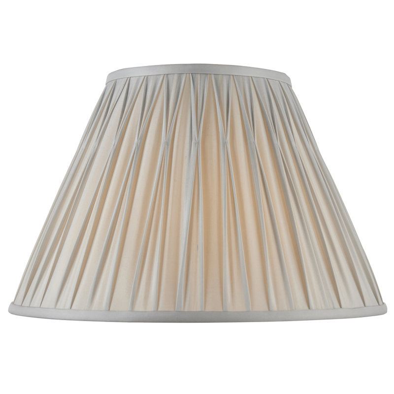 Chatsworth 40.5cm Silk Empire Lamp Shade, 26cm H x 40.5cm W x 40.5cm D, Ivory